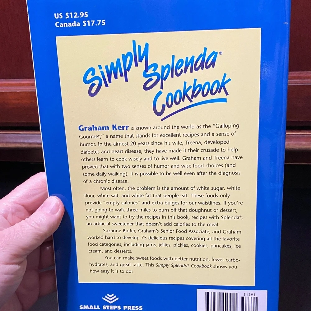 Simply Splenda Cookbook by Graham Kerr